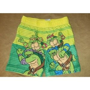 Nickelodeon Teenage Mutant Ninja Turtles Toddler Boys' Swim Trunks 24 Months